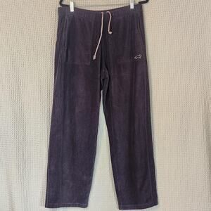 Horny Toad Lounge Pants Mens Large Black Fleece Drawstring Pockets Cozy